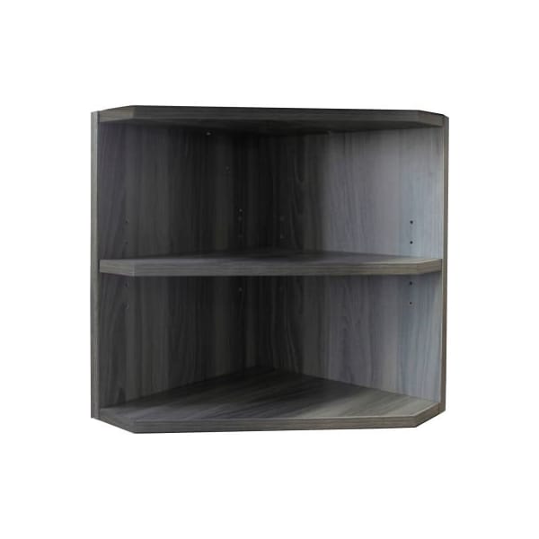 Safco Medina Corner Support for Hutch 15"W x 15"D x 18"H Gray Steel MNPOLGS - main